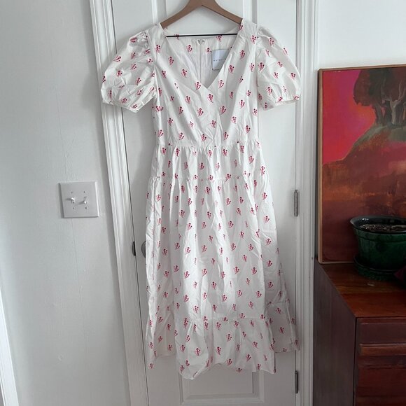 Markarian Caroline Geometric-Print Midi Dress - Picture 3 of 8